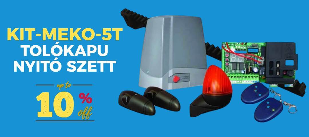 KIT-MEKO5-T tolókapu nyitó szett