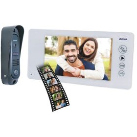 ARCUS MEMO Színes videó kaputelefon szett és biztonsági kamera RFID olvasóval OR-VID-JS-1053/W   ARCUS MEMO Színes videó kaputelefon szett és biztonsági kamera RFID olvasóval OR-VID-JS-1053/W