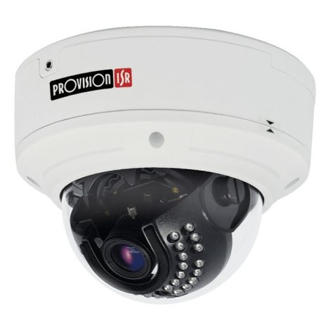 Provision 2MP IP dome kamera motoros zoommal vandálbiztos házban DAI+390IP5MVF