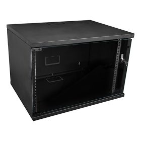   S-Link Rackszekrény - 7U 19" fali kivitel (400x530x400mm, Flatpack, szürke)