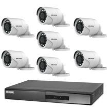 Hikvision TurboHD-TVI 7 kamerás kamerarendszer
