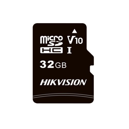 Hikvision 32Gb microSD memóriakártya + adapter Class 10