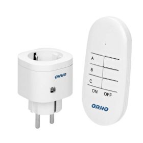   ORNO távirányítós beltéri hálózati aljzat OR-GB-440(GS)