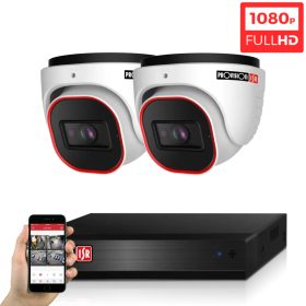   Provision AHD-23B Dome 2 biztonsági kamerás kamerarendszer Full HD 2MP