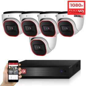   Provision AHD-23B Dome 5 biztonsági kamerás kamerarendszer Full HD 2MP