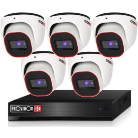 Provision AHD-36 Dome 5 kamerás kamerarendszer 2MP 5xZOOM