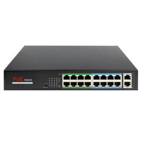 SW-16-POE-SWITCH-Adatátvitel IP Kamera Rendszerek Számára