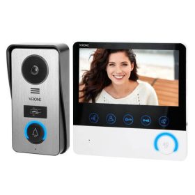 VIRONE VDP-60 videó kaputelefon szett beépített RFID olvasóval   VIRONE VDP-60 videó kaputelefon szett beépített RFID olvasóval