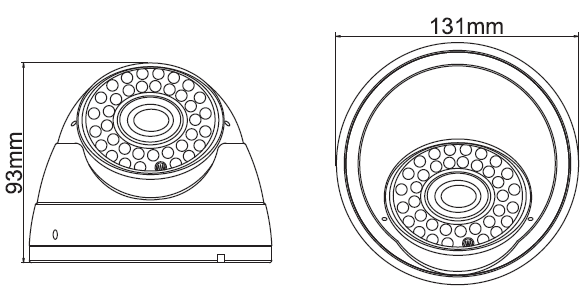 Acesee AHD TS36 méretek